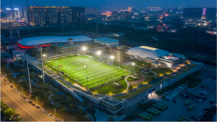 拓佳YX51-250-750楼承板中标温州中体冰雪城体育中心项目